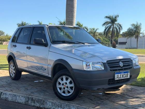 FIAT UNO 1.0 MPI MILLE WAY ECONOMY 8V FLEX 4P MANUAL